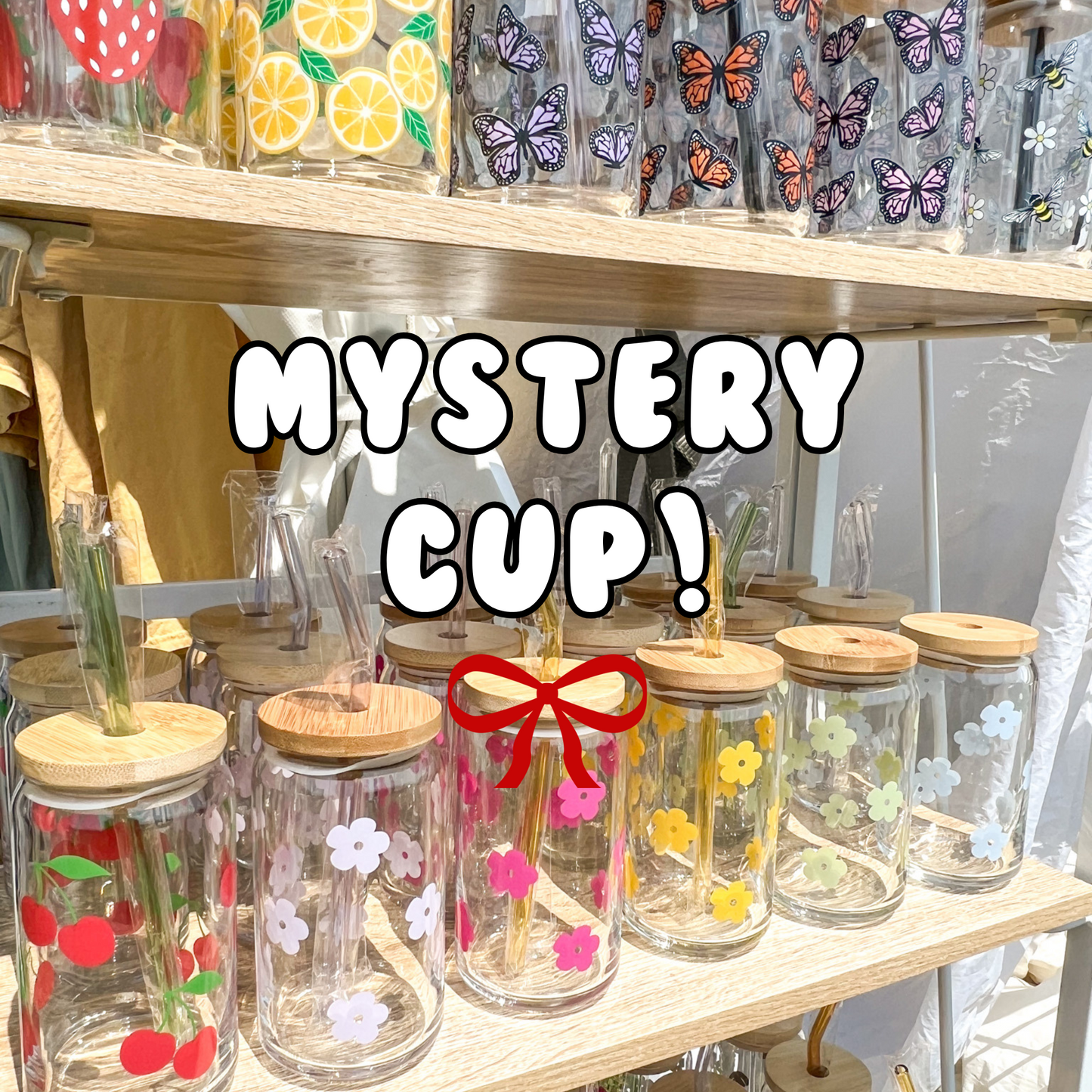 Mystery Can Glass Cup