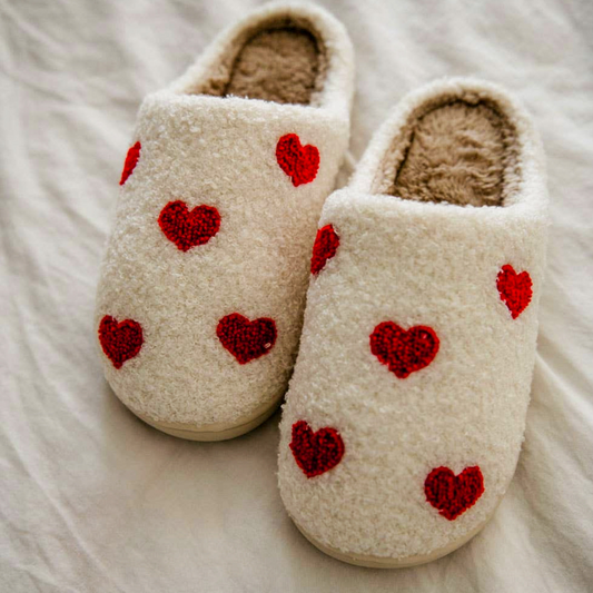 Heart Slippers