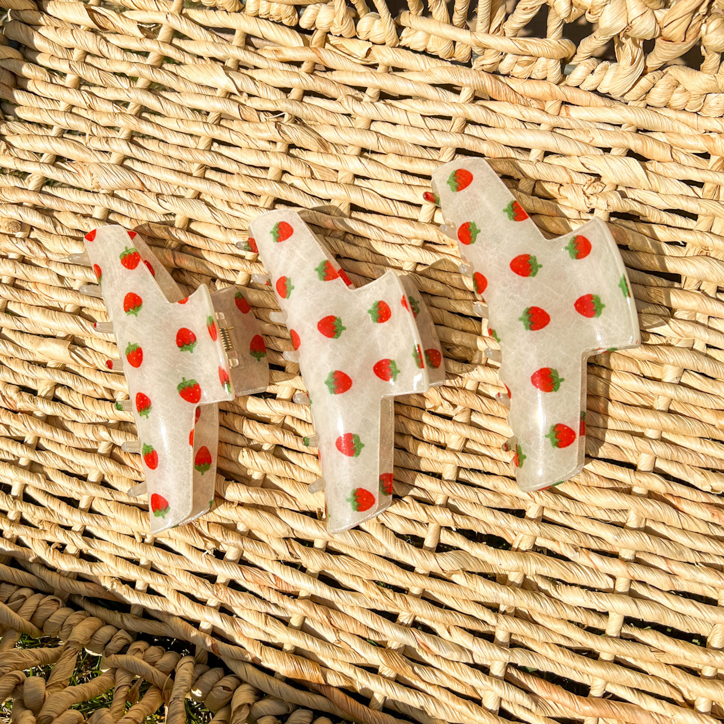Strawberry Hair Claw Clip