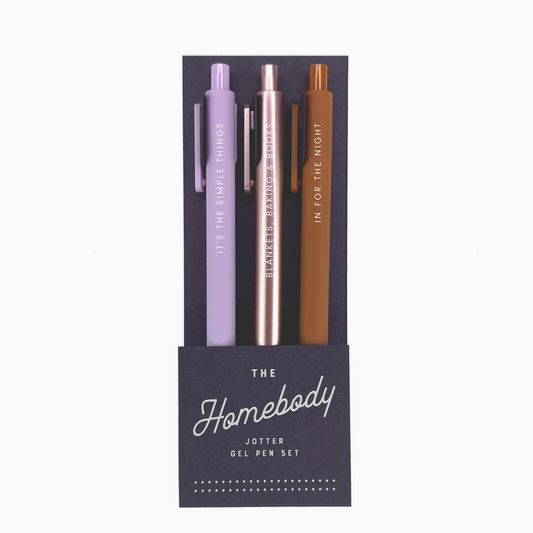 Homebody Jotter Gel Pen : Set of 3