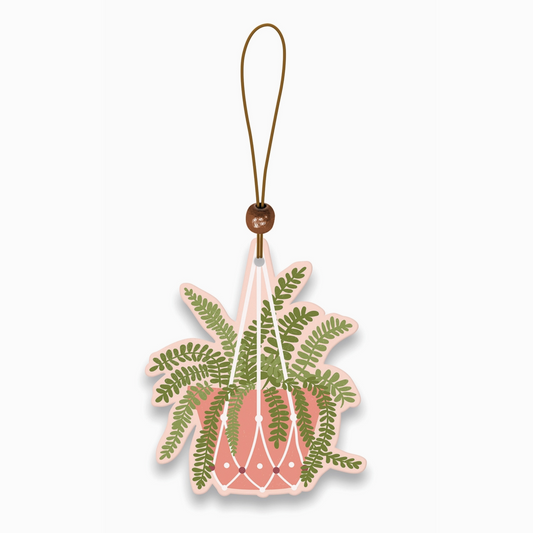 Hanging Fern Car Air Freshener- Set of 2