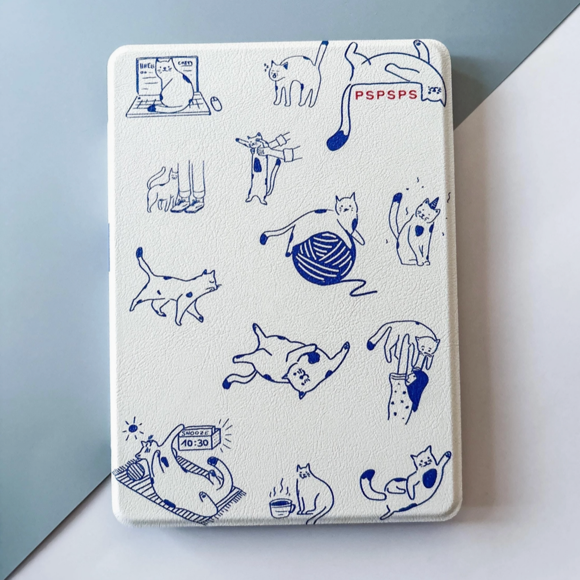 Cute Cat Clear Back + Handstrap Kindle Case – Emily Paige Company
