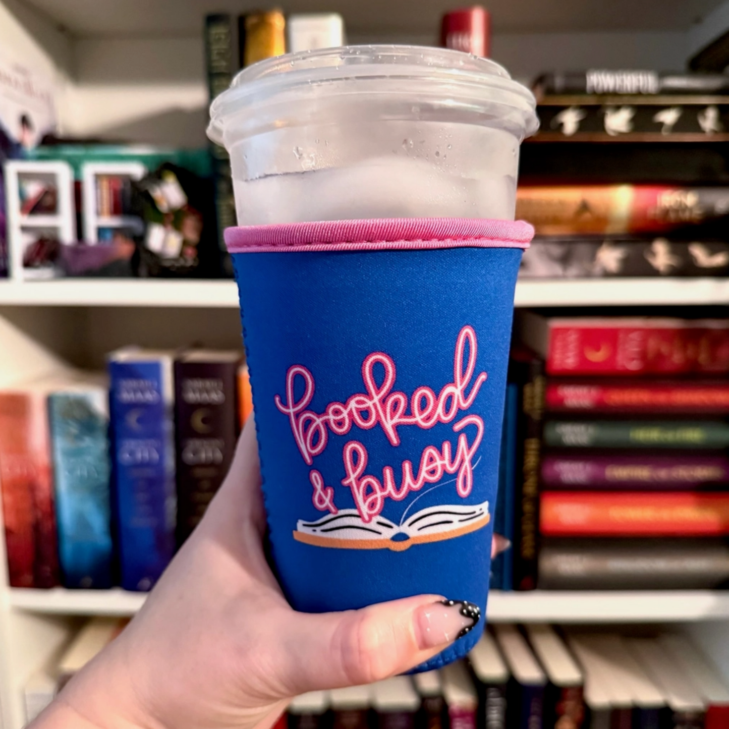 Booked & Busy Drink Sleeve