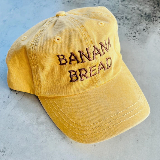 Banana Bread Baseball Hat